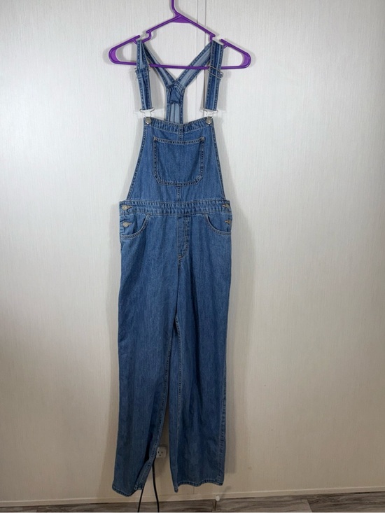 Hollister Pants - Hollister Light Blue High-Rise Vintage Overall